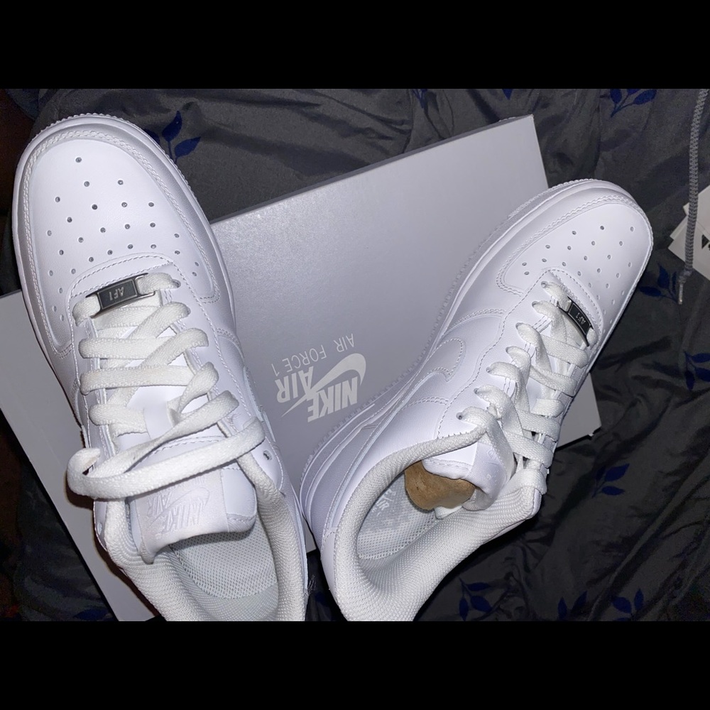 Nike Air Force 1's 07' White/White